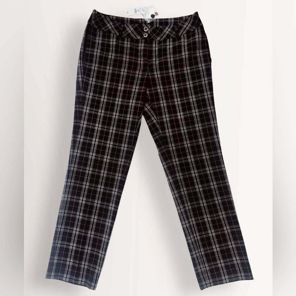 NWT White House Black Market Plaid Ankle Pants